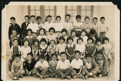 Group photograph of children (ddr-densho-390-56)
