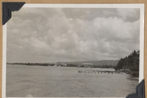View of Waikiki Beach (ddr-densho-542-256)