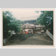 Woman Outside Building (ddr-ohs-1-216)