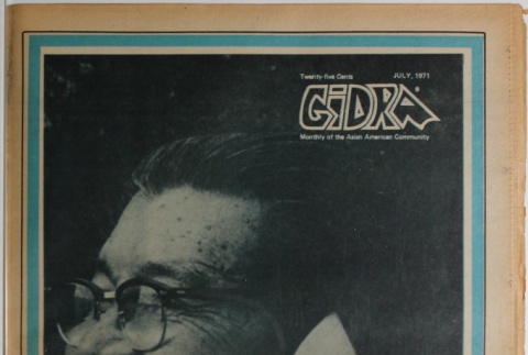 Gidra, Vol. III, No. 7 (July 1971) (ddr-densho-297-27)