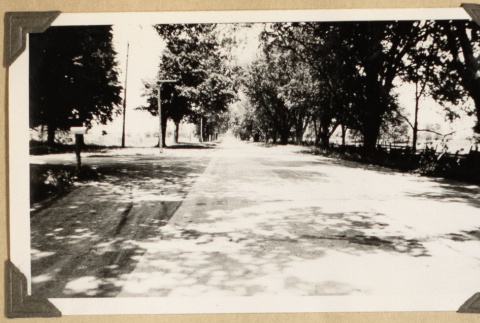 Highway outside the Bristol's home (ddr-densho-542-418)