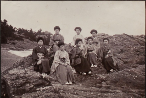 Japanese women on Awaji Island (ddr-densho-259-101)