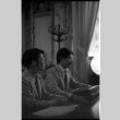 Dale Minami and Karen Kai at the San Francisco Courthouse (ddr-densho-1007-1282)