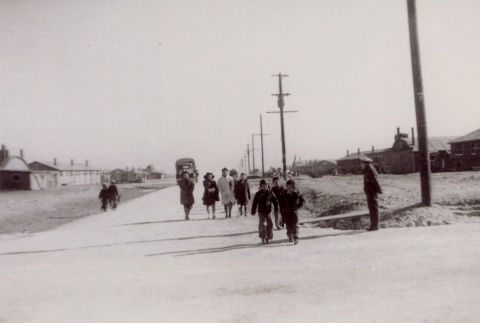 Students walking to school (ddr-densho-161-72)