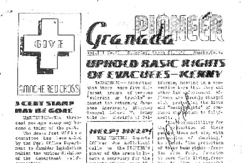 Granada Pioneer Vol. III No. 41 (March 24, 1945) (ddr-densho-147-252)