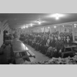 Buddhist service in a mess hall in camp (ddr-fom-1-102)