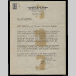 Letter from W.W. Lessing, Relocation Officer, War Relocation Authority, to Mrs. George H. Nakamura, November 25, 1945 (ddr-csujad-55-2450)