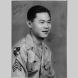 Portrait of serviceperson (ddr-densho-1007-60)