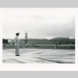 Serviceperson with bridge (ddr-densho-1007-202)