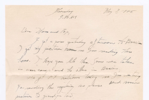 Letter from Tadashi Ishida to Mr. & Mrs. Y Ishida (ddr-densho-535-198)