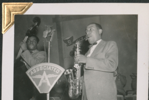 Johnny Hodges playing the saxophone (ddr-densho-434-122)
