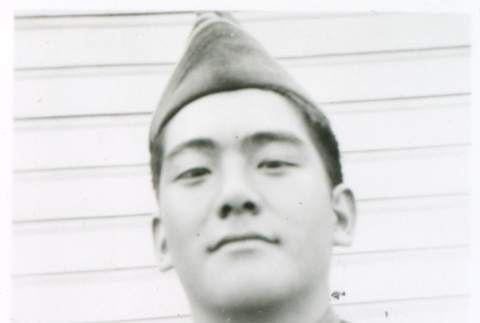 Closeup of soldier (ddr-densho-1007-873)