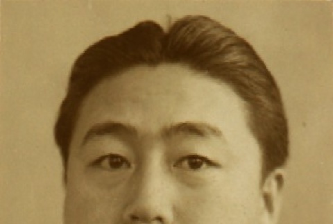 Portrait of Shigeru Takeuchi, a bank clerk (ddr-njpa-4-1208)