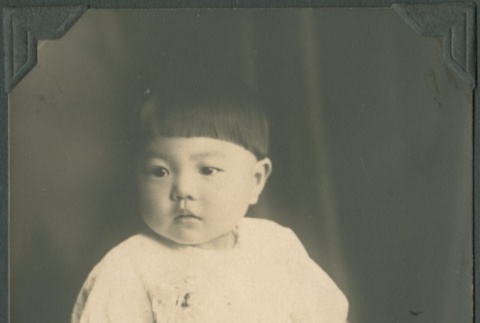Portrait of a baby (ddr-densho-321-809)