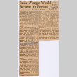 Clipping from the Evening Bulletin in Philadelphia with review of The World of Suzie Wong (ddr-densho-367-274)