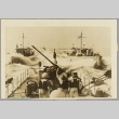 German sailors on board a ship aiming an anti-aircraft gun (ddr-njpa-13-974)
