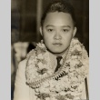 Amado Sanchez[?] wearing leis (ddr-njpa-1-1791)