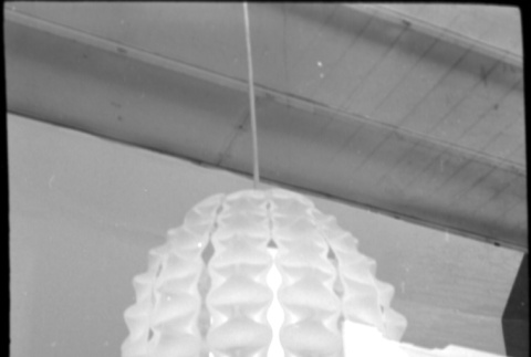 Furniture display, hanging light fixture (ddr-densho-426-2362)