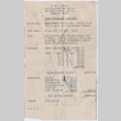 Note in Japanese on back of business accounting list (ddr-densho-426-1969)