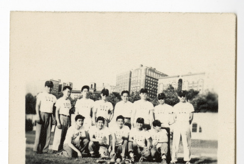 Baseball team (ddr-csujad-42-235)