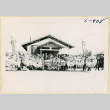 Funeral outside the Gila River Buddhist Church (ddr-densho-37-1877)