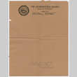 A note from Fred Lear (ddr-densho-335-331)