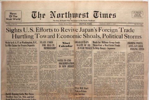 The Northwest Times Vol. 1 No. 64 (September 5, 1947) (ddr-densho-229-51)