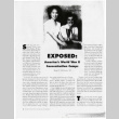 Clipping titled Exposed: America's World War II concentration camps (ddr-csujad-24-124)