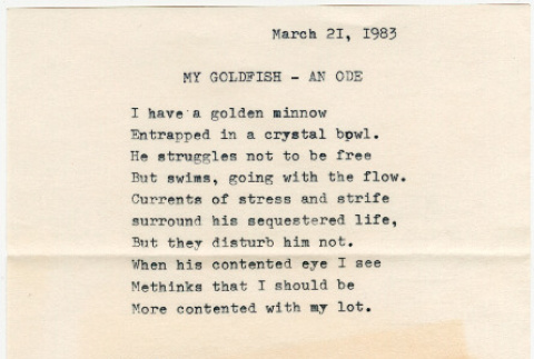 Letter from Wilsho (Ruth Wilson) to Kaneji Domoto (ddr-densho-329-1065)