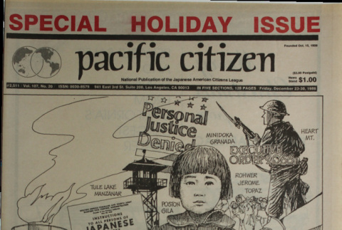 Pacific Citizen, Vol. 107, No. 20 (December 23-30, 1988) (ddr-pc-60-45)