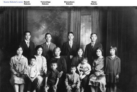 Family portrait of Nakata family (ddr-ajah-6-667)