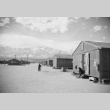 Winter concentration camp street scene (ddr-densho-93-23)
