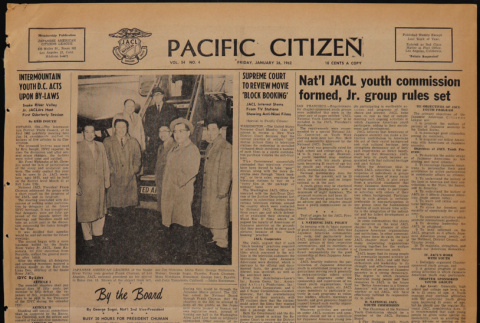 Pacific Citizen, Vol. 54, No. 4 (January 26, 1962) (ddr-pc-34-4)
