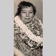 Chiyo Homma wearing leis (ddr-njpa-4-1111)