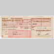 Mileage rationing certificate (ddr-densho-501-214)