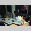 [Students conducting research at COPH] (ddr-csujad-29-315)