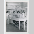 Taking down classroom decorations (ddr-densho-37-2138)