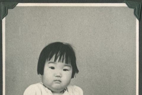 Portrait of baby girl (ddr-densho-321-13)