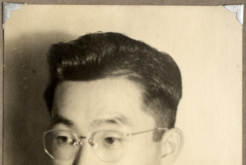 Portrait of Harry Miwa (ddr-densho-587-91)