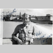 Man in uniform standing on bridge (ddr-densho-474-233)