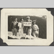 Four men at Oh My Point (ddr-densho-326-485)