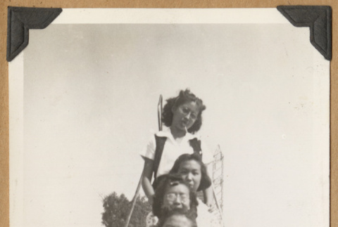 Four girls (ddr-densho-542-191)