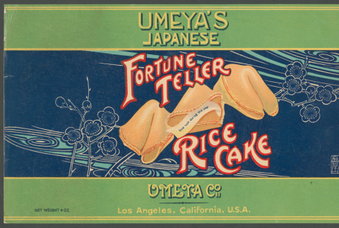 Umeya's Japanese Fortune Teller Rice Cakes (ddr-densho-499-110)