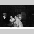 Ron Koda and Tom Osato in a cabin (ddr-densho-336-53)