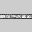 Negative film strip for Farewell to Manzanar scene stills (ddr-densho-317-242)