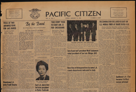 Pacific Citizen, Vol. 54, No. 3 (January 19, 1962) (ddr-pc-34-3)