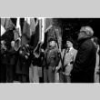 Soldiers with flags (ddr-densho-1007-1284)
