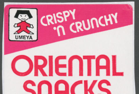 Crispy 'n Crunchy Oriental Snacks (ddr-densho-499-96)