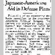 Japanese-Americans Aid in Defense Plans (December 13, 1941) (ddr-densho-56-546)