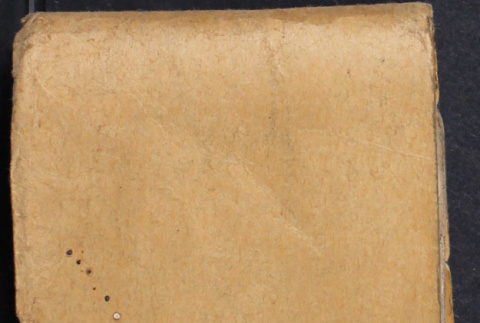 Small brown notebook (ddr-densho-430-107)